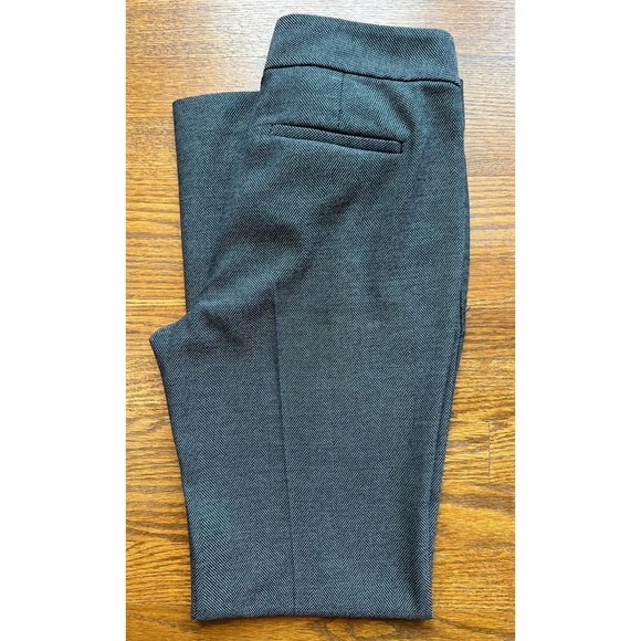 Ann Taylor Factory Women’s Dress Pants Work Slacks Black White Size 4P - Picture 2 of 5